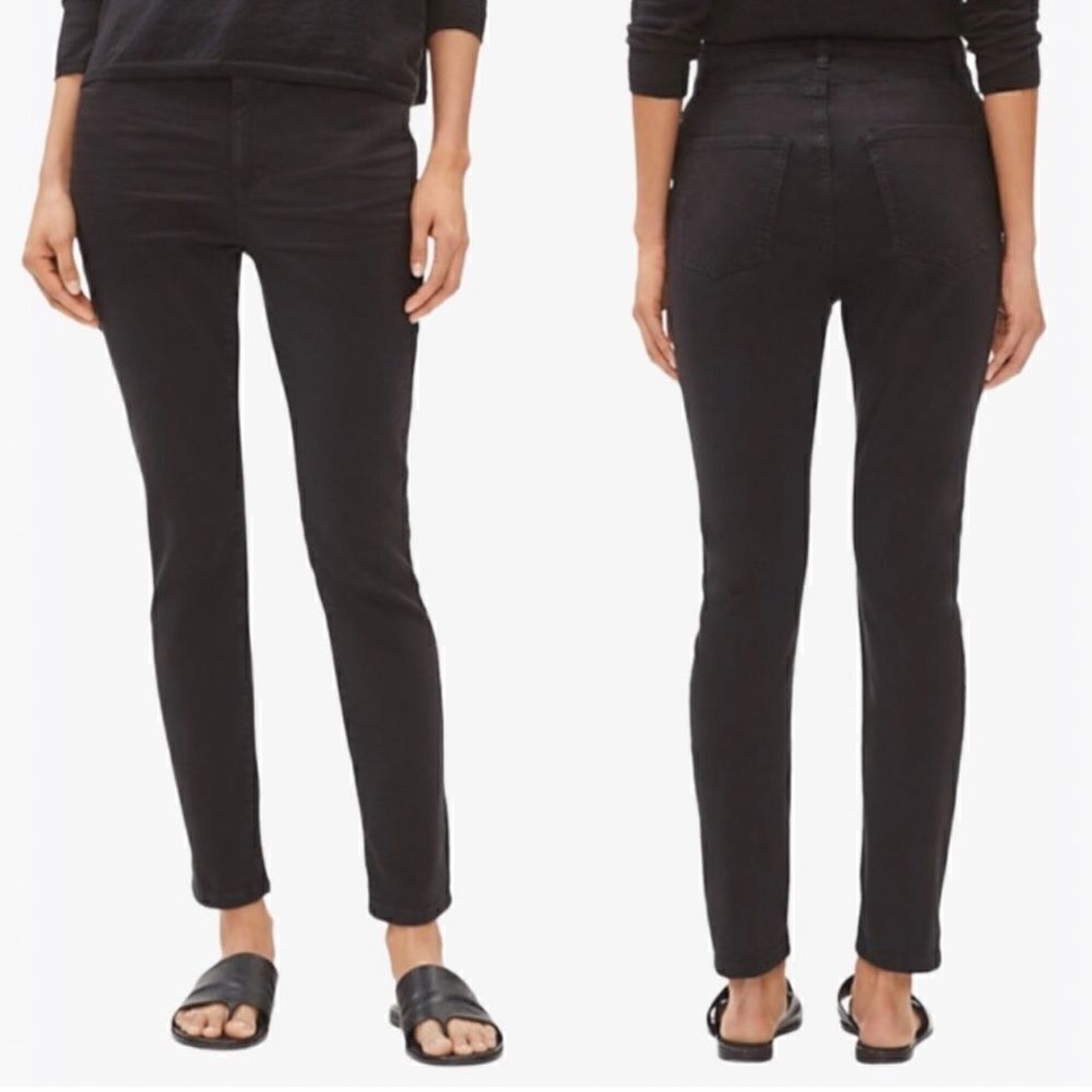 Eileen Fisher High-Rise Skinny Women's Jeans NWT Size L